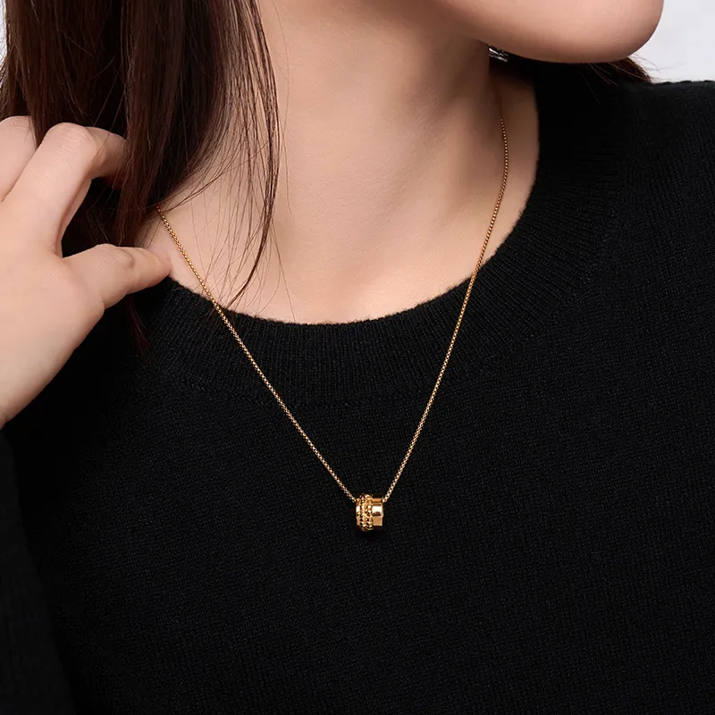BAILAN BN 925 Sterling Silver Necklaces Unisex-3