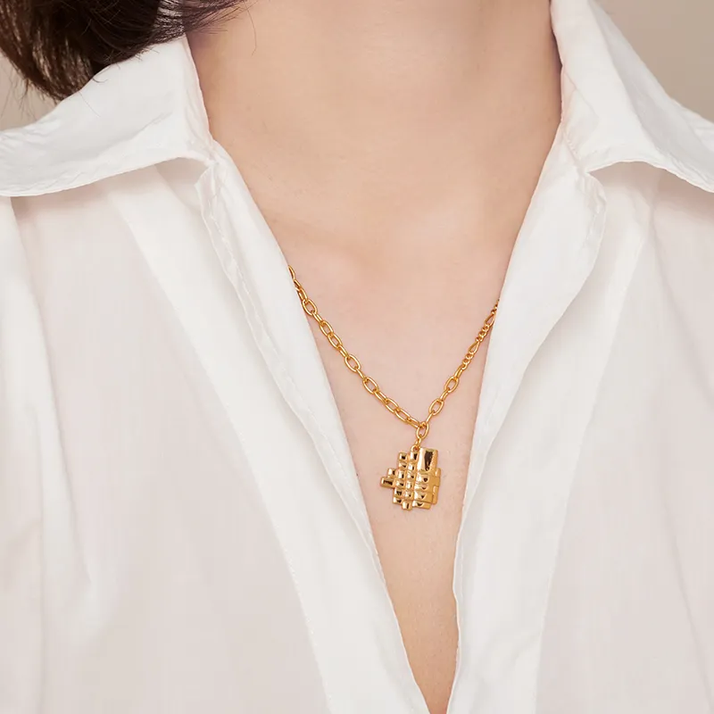 BAILAN BN 925 Sterling Silver Necklaces Unisex-1