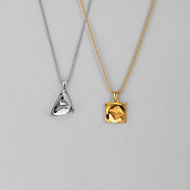 BAILAN BN 925 Sterling Silver Necklaces Unisex-4