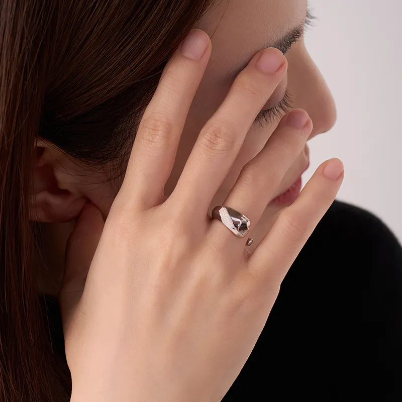 BAILAN BN 925 Sterling Silver Rings Women's-2