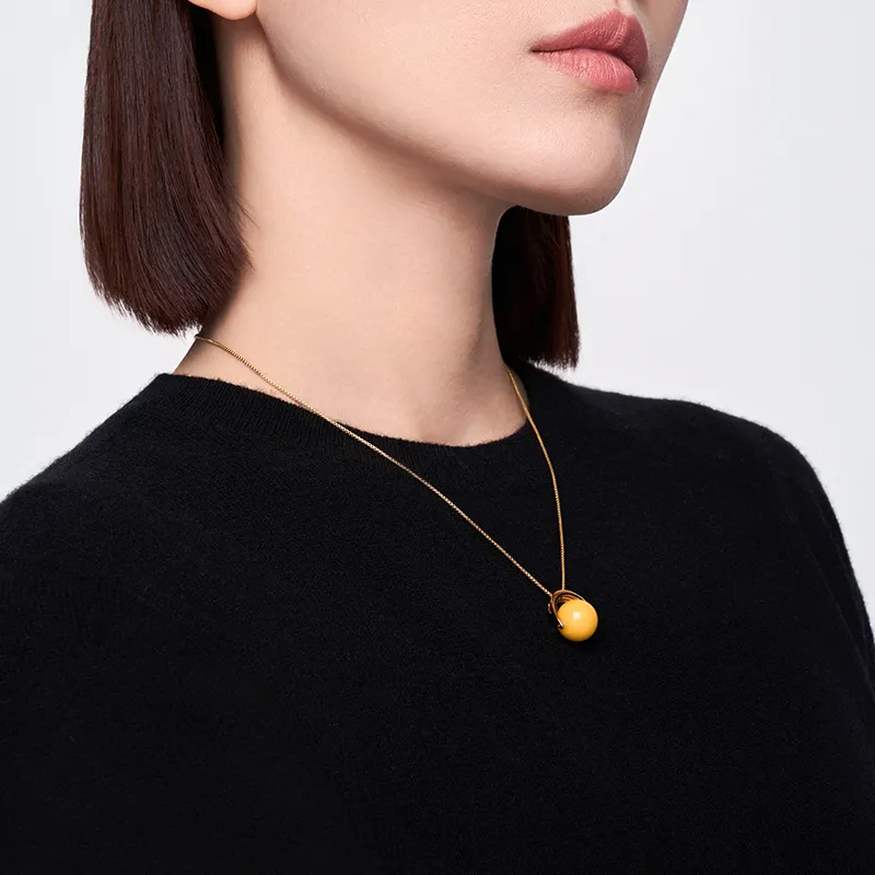 BAILAN BN 925 Sterling Silver Necklaces Women's-2