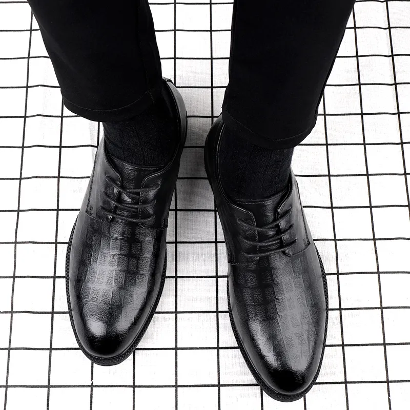 DILIKAN Dress Shoes Men's Black-13