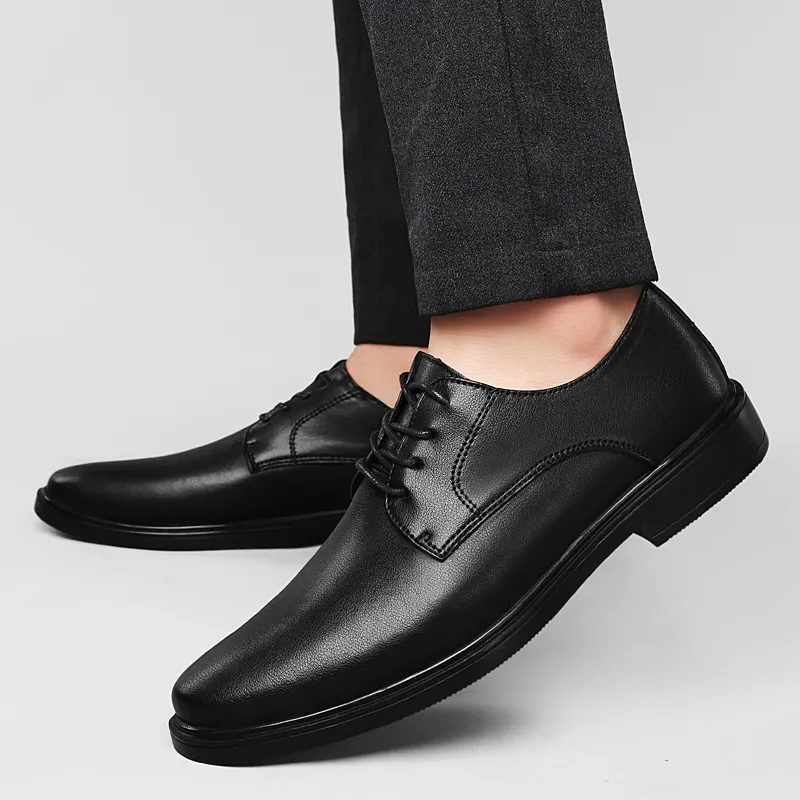 DILIKAN Dress Shoes Men's Black-6