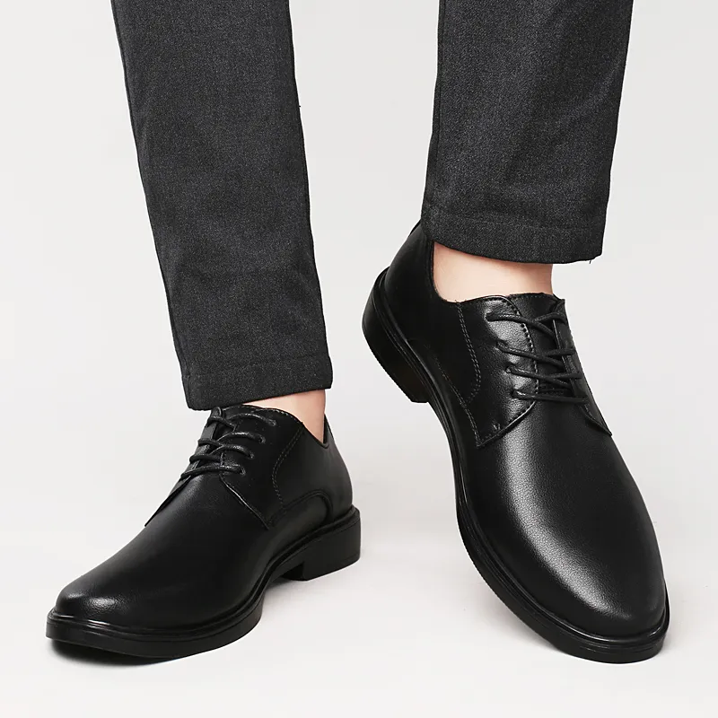 DILIKAN Dress Shoes Men's Black-7
