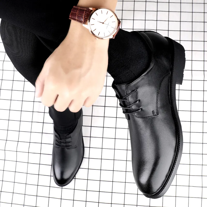 DILIKAN Dress Shoes Men's Black-5