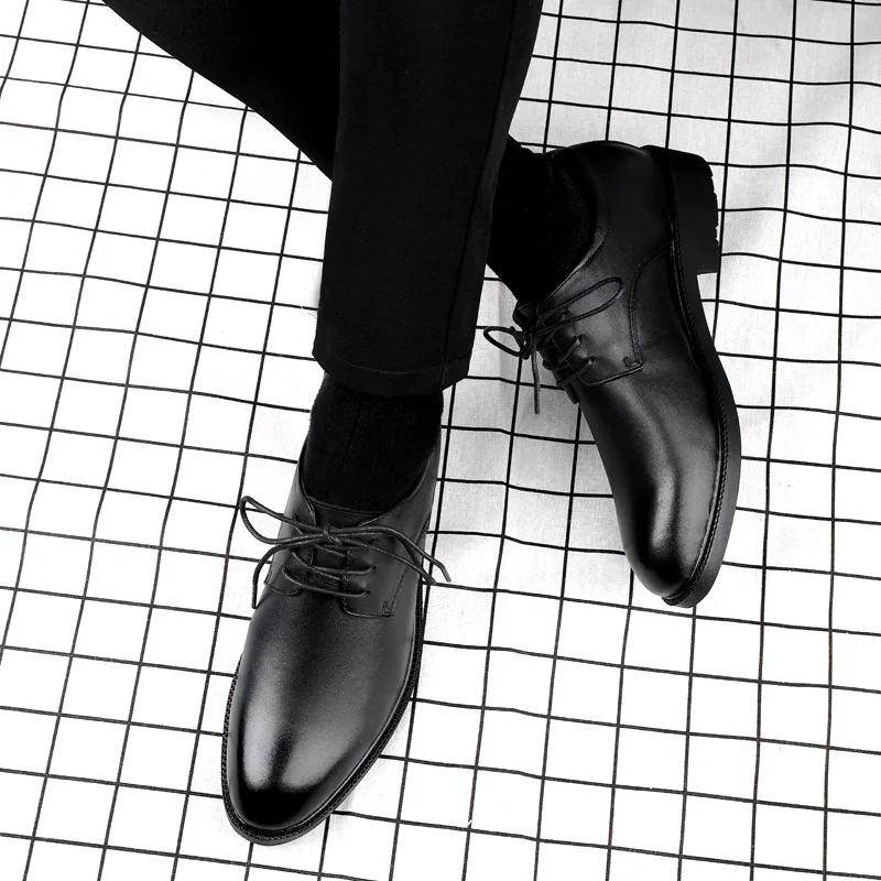 DILIKAN Dress Shoes Men's Black-4