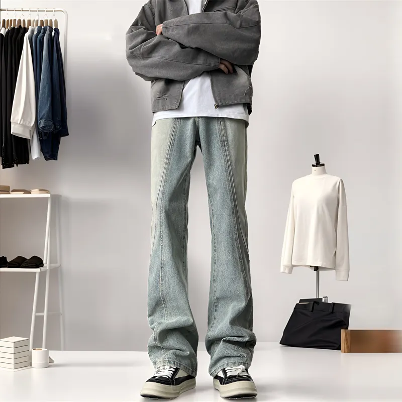PAINT STAIN Jeans Unisex-8