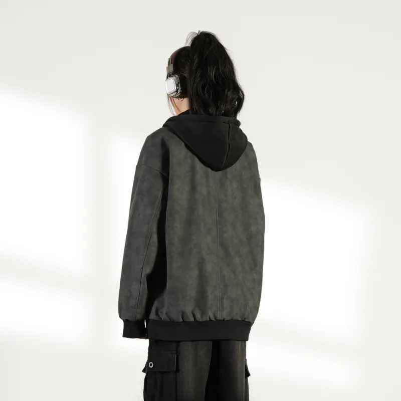 OM NOM Jackets Coats Unisex Black-3