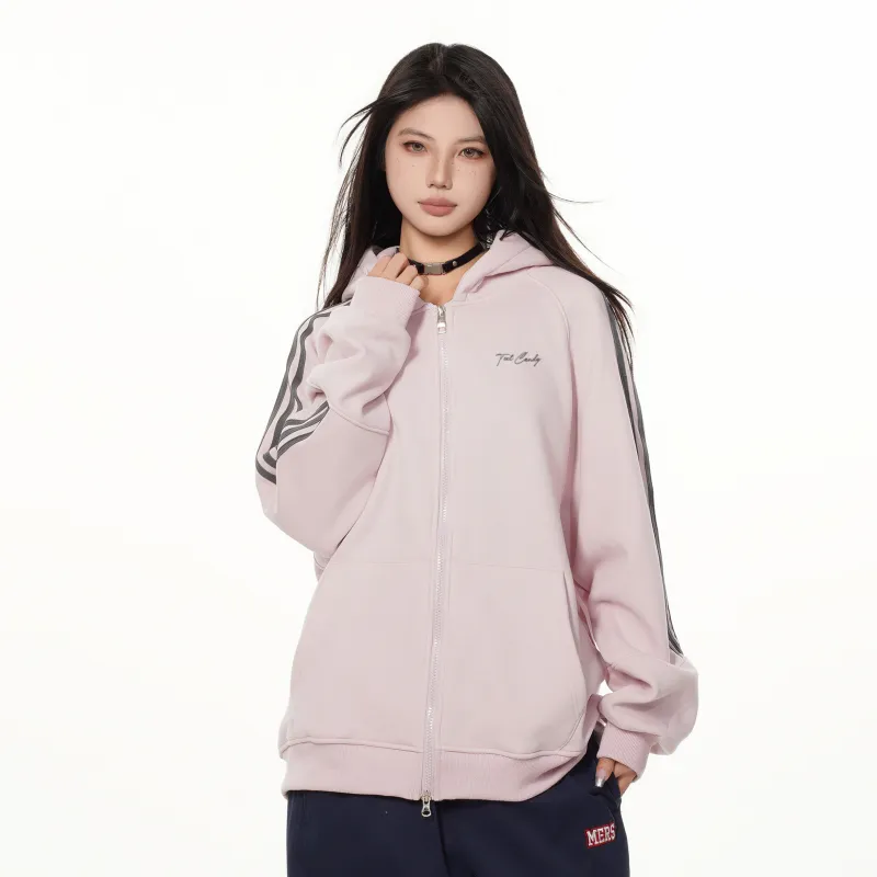 OM NOM Sweatshirt Jacket Unisex-12