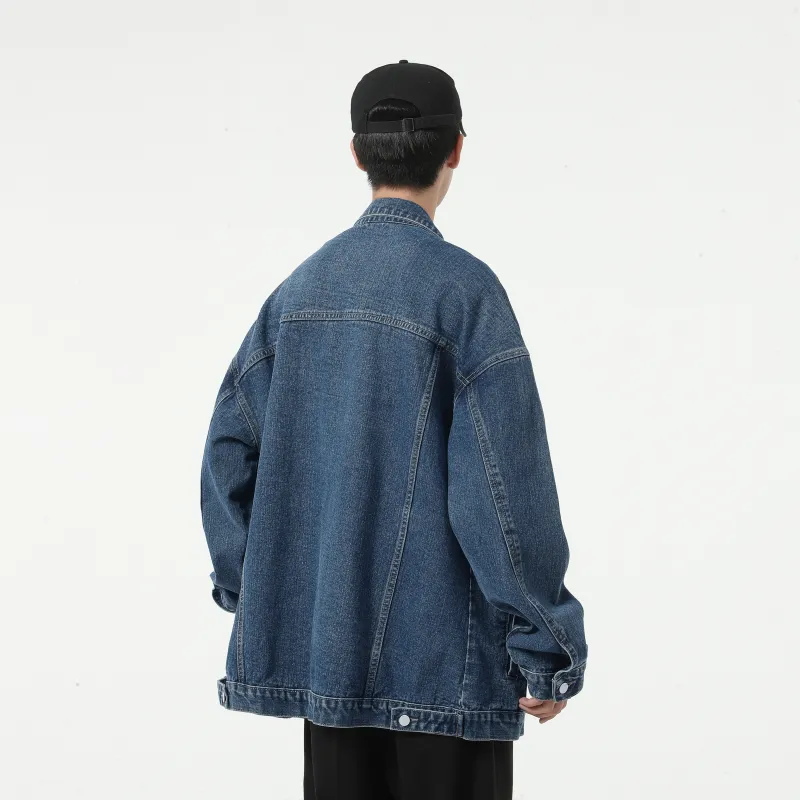 OM NOM Denim Jackets Unisex-8