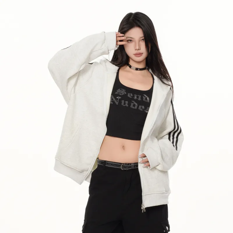 OM NOM Sweatshirt Jacket Unisex-9