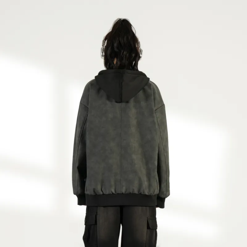 OM NOM Jackets Coats Unisex Black-2