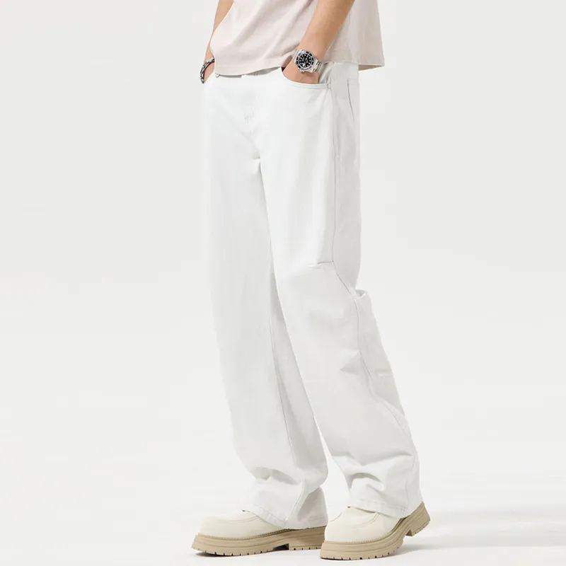 VALKOMM Jeans Unisex White-3