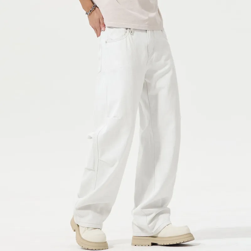 VALKOMM Jeans Unisex White-4