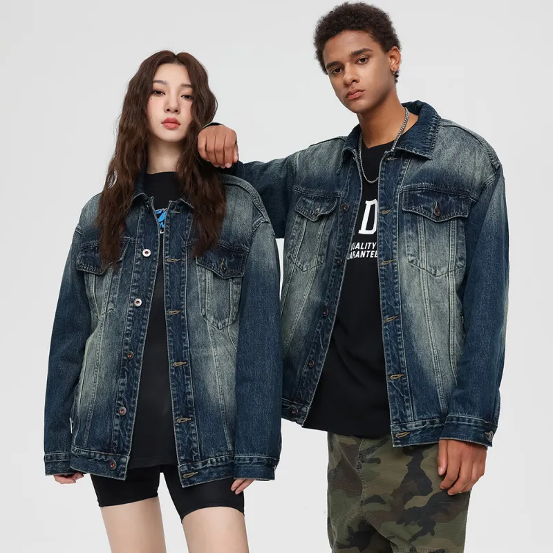 VALKOMM Denim Jacket Unisex Sapphire Blue-5