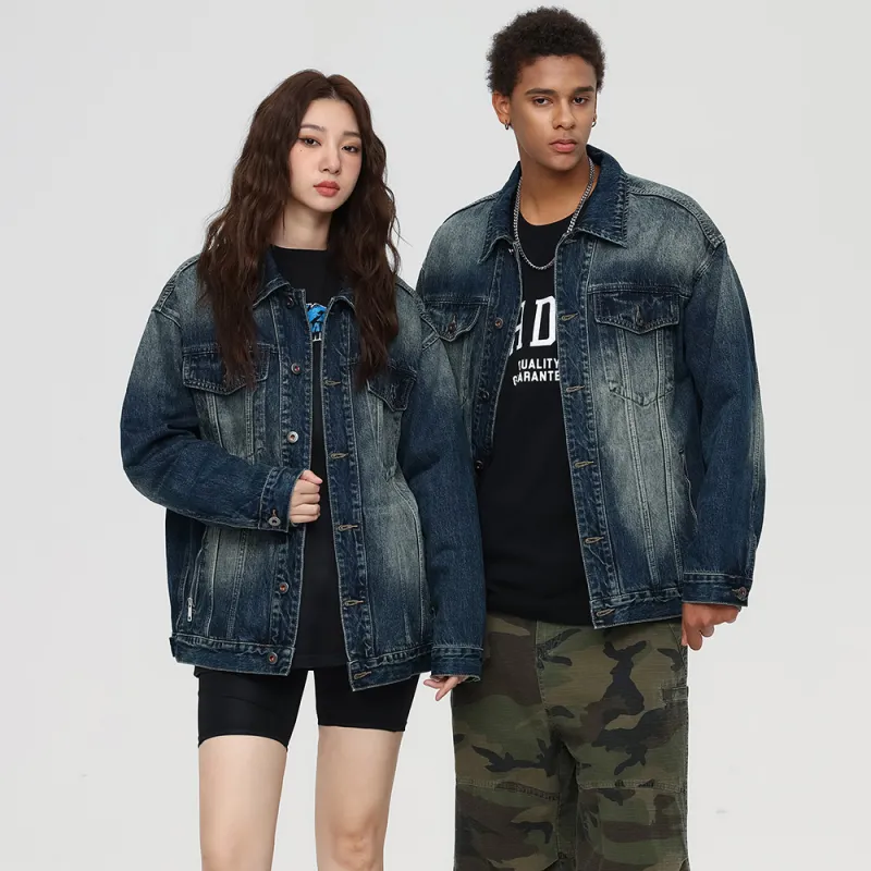 VALKOMM Denim Jacket Unisex Sapphire Blue-8