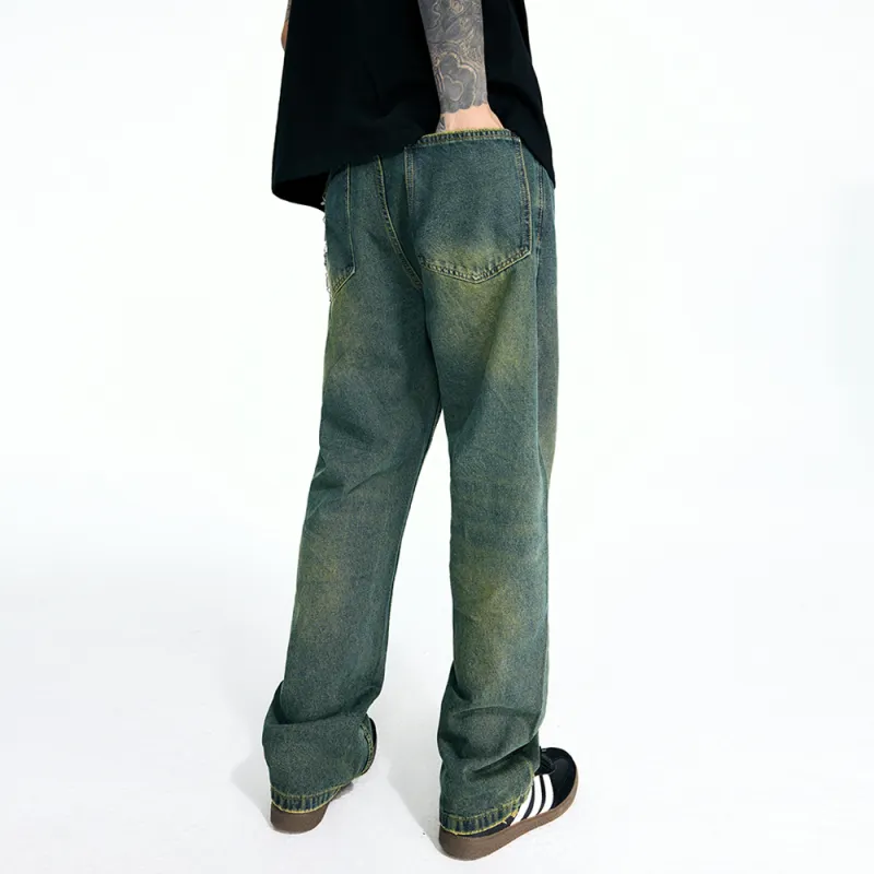 VALKOMM Jeans Men's Olive Green-3