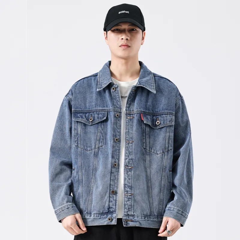VALKOMM Denim Jacket Unisex Light Blue-3