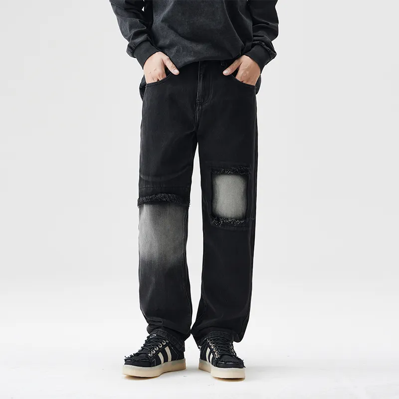 VALKOMM Jeans Unisex Black-6