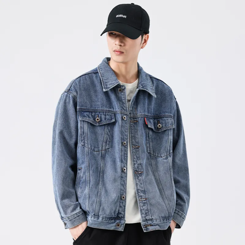 VALKOMM Denim Jacket Unisex Light Blue-1