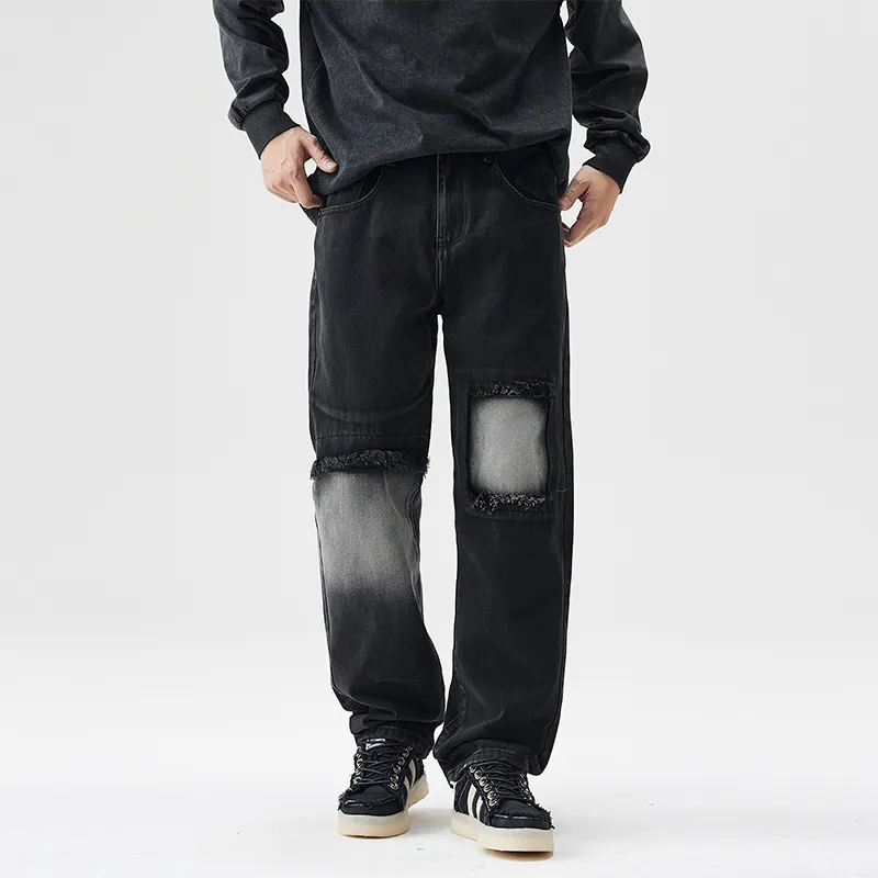 VALKOMM Jeans Unisex Black-7
