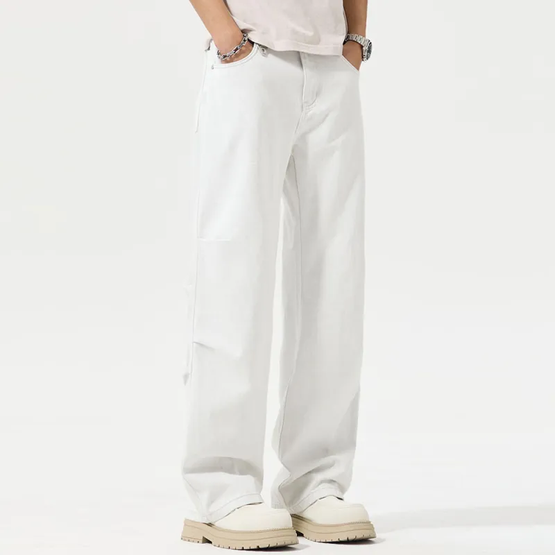 VALKOMM Jeans Unisex White-5