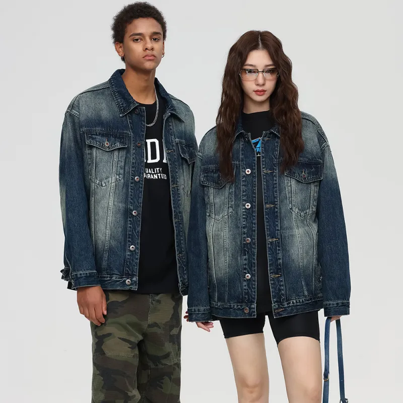 VALKOMM Denim Jacket Unisex Sapphire Blue-7