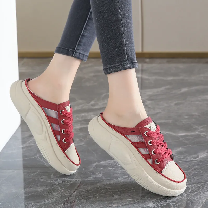 King Jinmai Odor Resistant Wrap toe Slippers Women's-7