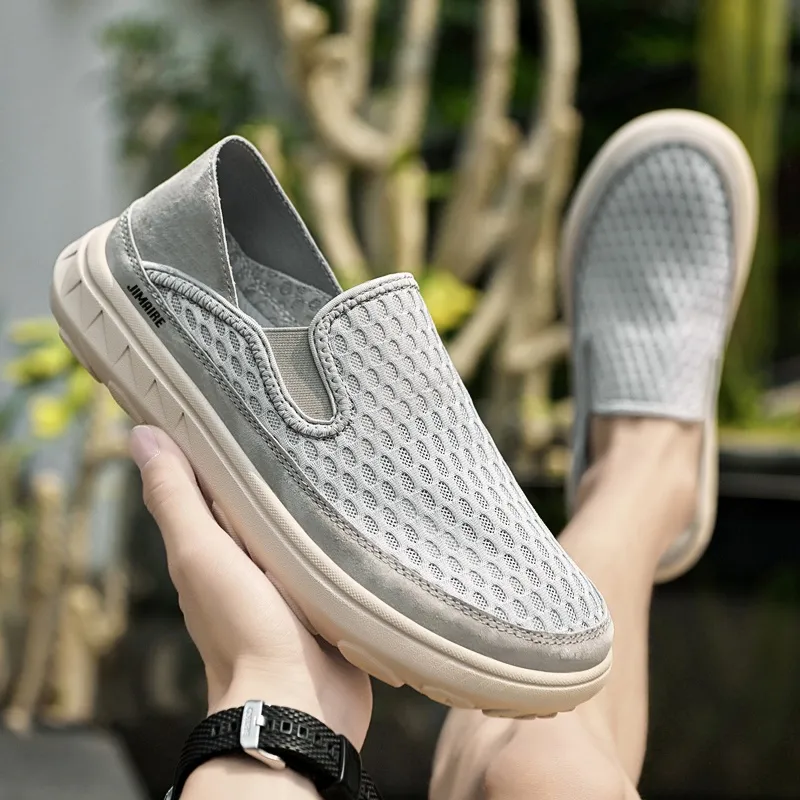 King Jinmai Abrasion Resistant Breathable Low Top Casual Shoes Men's-9