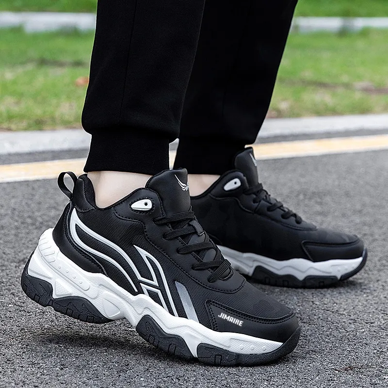 King Jinmai Anti-Slip Wear-Resistant Water-Resistant Warm Low-Top Casual Shoes Men's-4