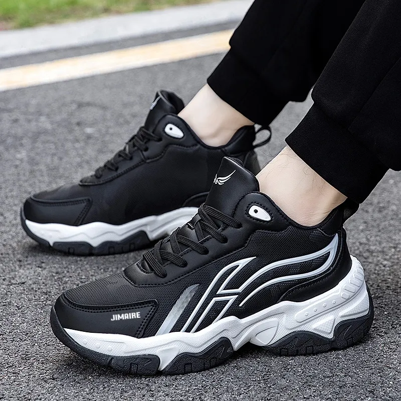 King Jinmai Anti-Slip Wear-Resistant Water-Resistant Warm Low-Top Casual Shoes Men's-1