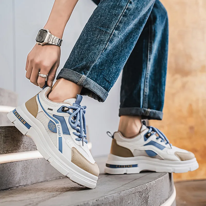 King Jinmai Breathable Low Top Casual Shoes Men's-4