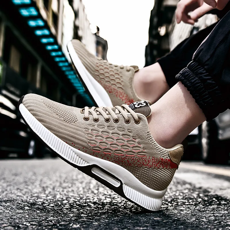 King Jinmai Abrasion Resistant Breathable Low Top Casual Shoes Men's-16