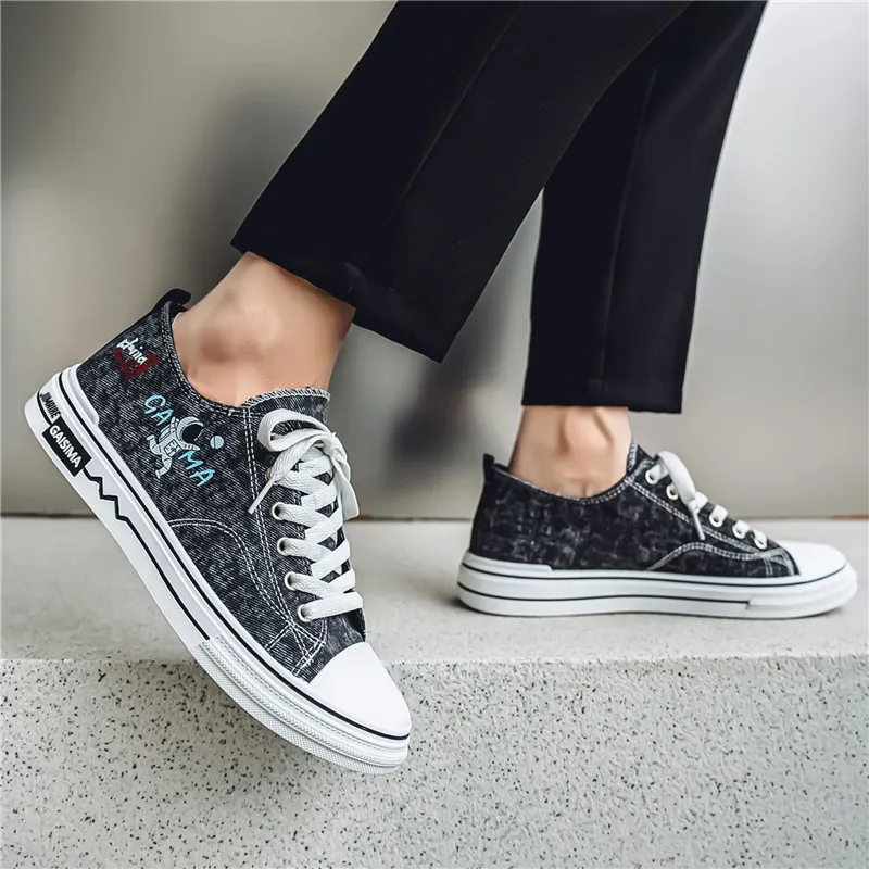 King Jinmai Low Top Canvas Shoes Men's-14