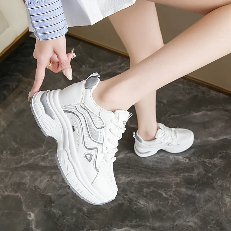 King Jinmai Breathable Low Top Chunky Sneakers Women's-1