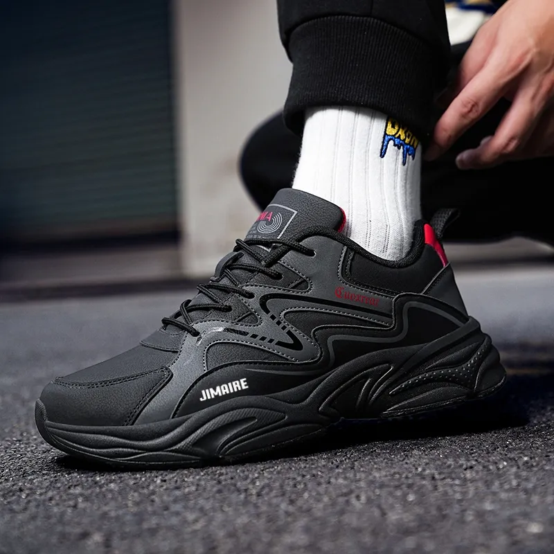 King Jinmai Anti Slip Wear Resistant Water Resistant Lightweight Low Top Casual Shoes Men's-13