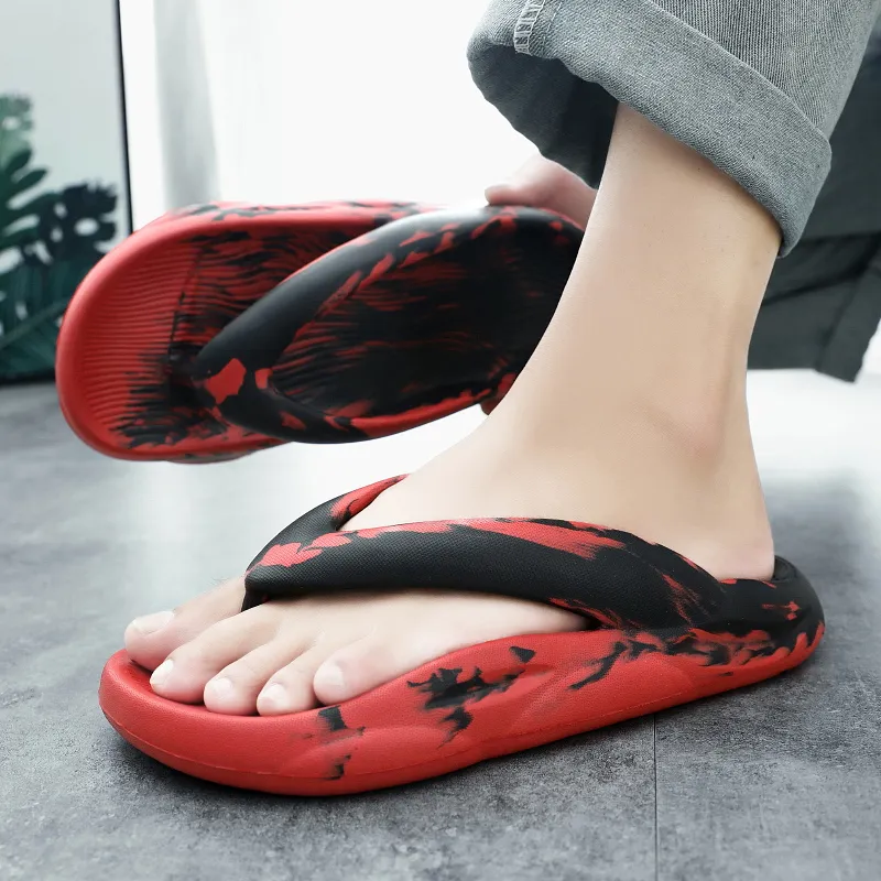 King Jinmai Graffiti Flip Flops Unisex-2