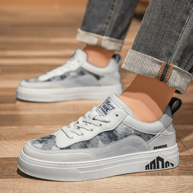 King Jinmai Breathable, Height Enhancing, Lightweight Low Top Skateboard Shoes Men's-7