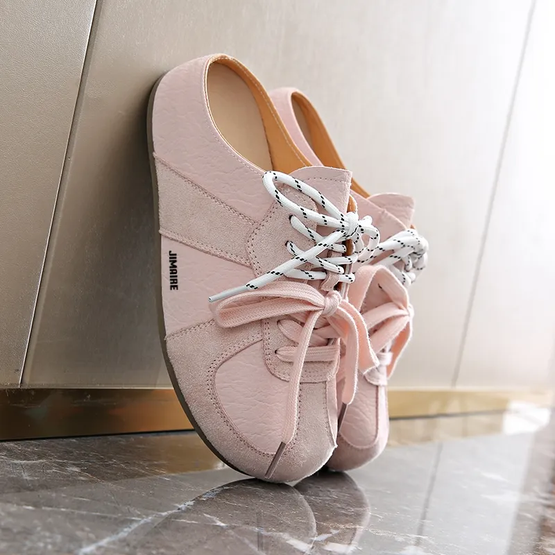 King Jinmai Rubber Sole Abrasion Resistant Slip Resistant Closed Toe Slippers Women's-14