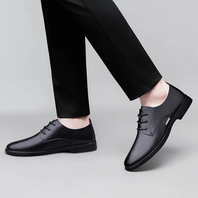 King Jinmai Casual Shoes Men's Black-3