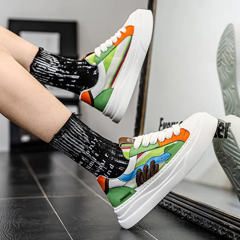 King Jinmai Breathable Low Top Skateboard Shoes Men's-8