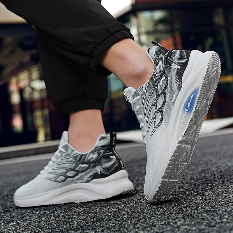 King Jinmai Abrasion Resistant Breathable Low Top Casual Shoes Men's-5