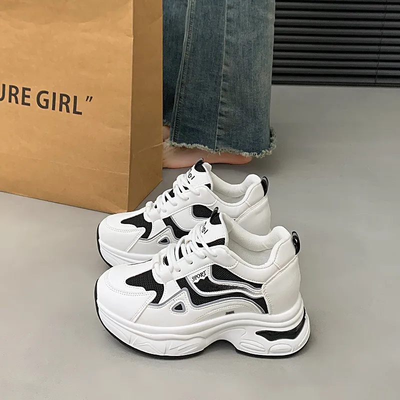 King Jinmai Breathable Low Top Chunky Sneakers Women's-7