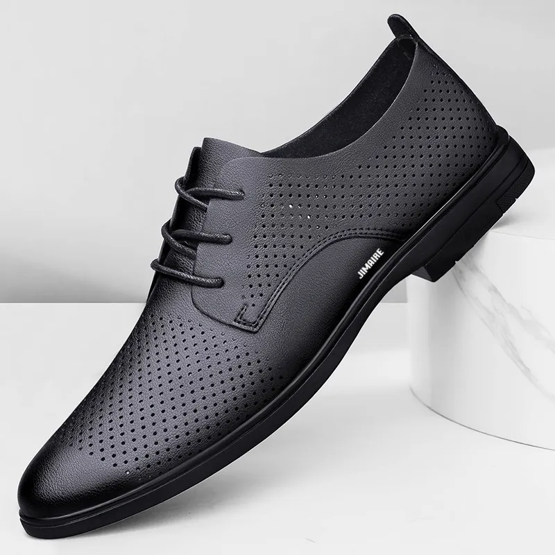 King Jinmai Casual Shoes Men's Black-1