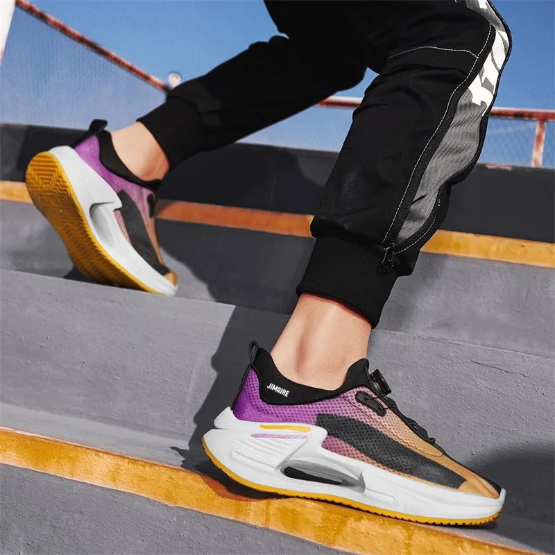 King Jinmai Cushioning And Breathable Low Top Casual Shoes Men's-4