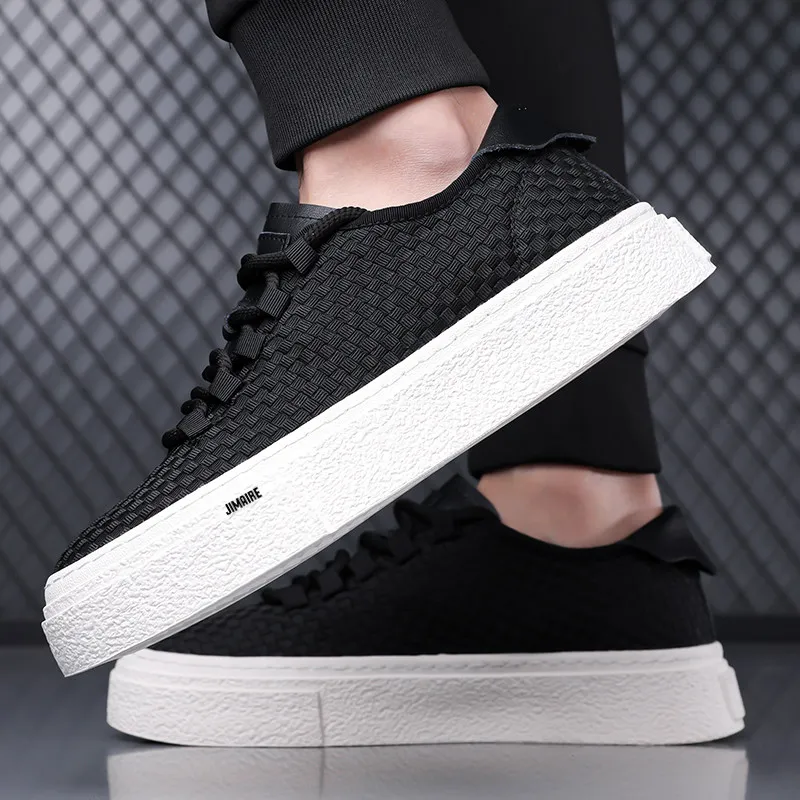 King Jinmai Low Top Skateboard Shoes Men's Black-5