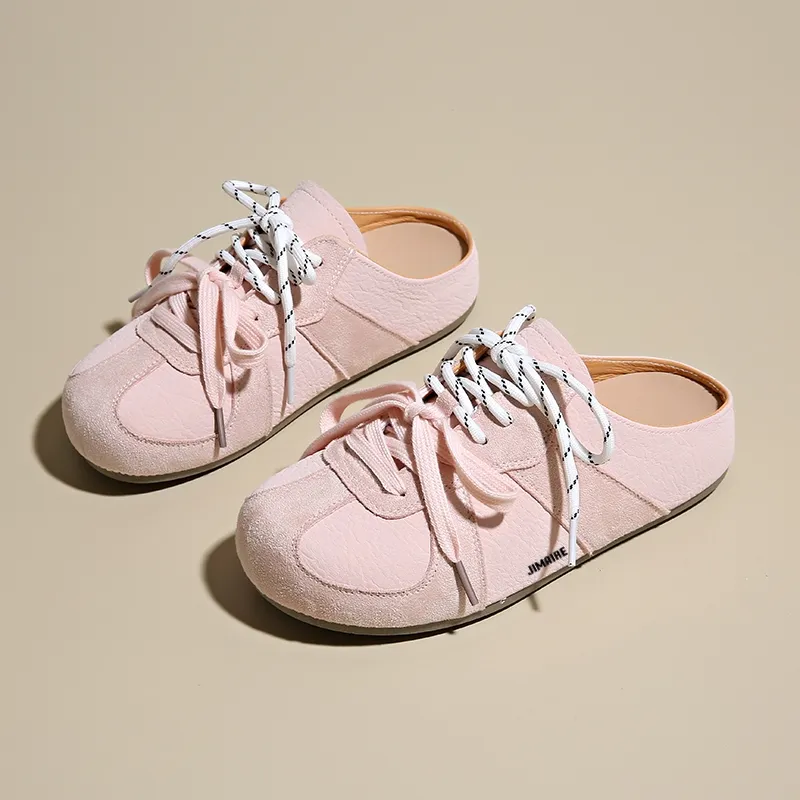 King Jinmai Rubber Sole Abrasion Resistant Slip Resistant Closed Toe Slippers Women's-13
