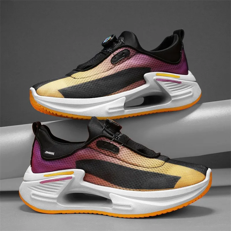 King Jinmai Cushioning And Breathable Low Top Casual Shoes Men's-1