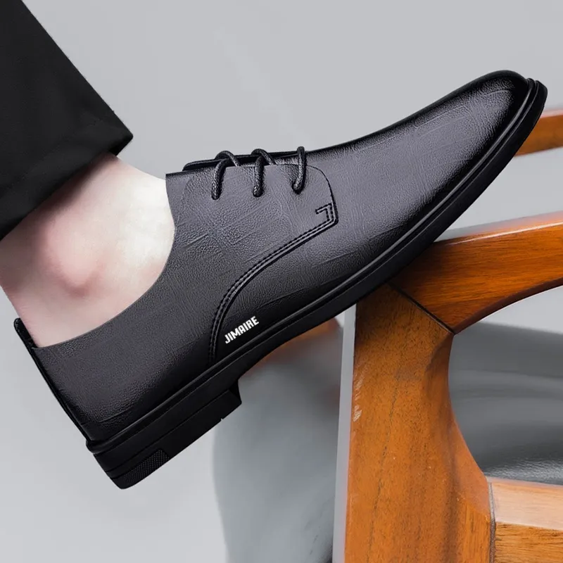 King Jinmai Casual Shoes Men's Black-1