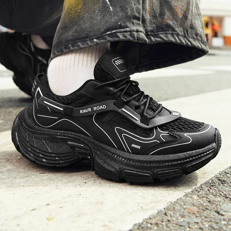 King Jinmai Breathable Low Top Chunky Sneakers Unisex-7